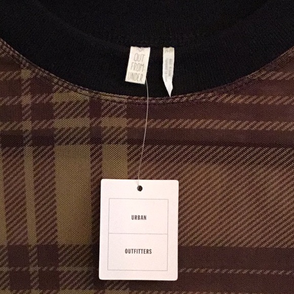 NWT Urban Outfitters Plaid Dress Slip Size MEDIUM - Picture 4 of 8